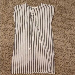 striped dress